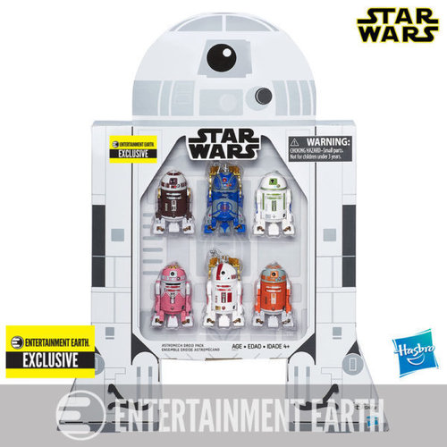 ASTROMECH DROID 6-PACK 3,75" / ENTERTAINMENT EARTH EXCLUSIVE