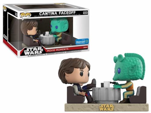 FUNKO POP STAR WARS MOVIE MOMENTS - CANTINA FACEOFF #223 / WALMART EXCLUSIVE