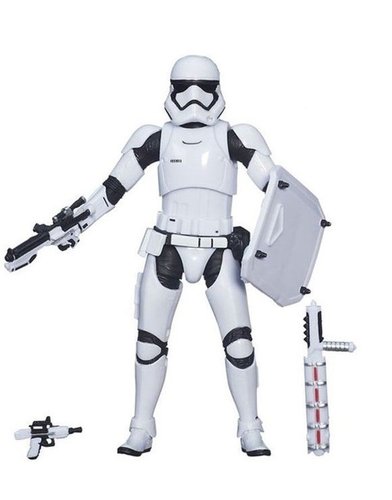 FIRST ORDER RIOT CONTROL STORMTROOPER (TARGET EXCLUSIVE) 6" / LOOSE