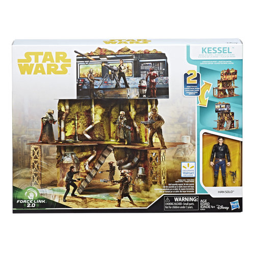 SOLO - A STAR WARS STORY -  KESSEL MINE ESCAPE PLAYSET / FORCE LINK 2.0 / WALMART EXCLUSIVE
