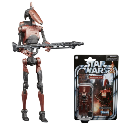 THE VINTAGE COLLECTION - HEAVY BATTLE DROID (BATTLEFRONT II) 3,75"