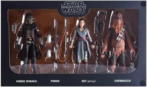 BLACK SERIES SMUGGLER'S RUN 4-PACK 6" / GALAXY'S EDGE EXCLUSIVE