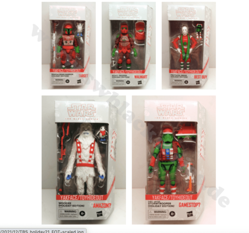 BLACK SERIES HOLIDAY EDITION SECOND EDION / EXCLUSIVES