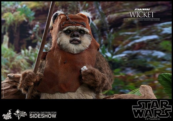 HOT TOYS STAR WARS WICKET 1/6  MMS550