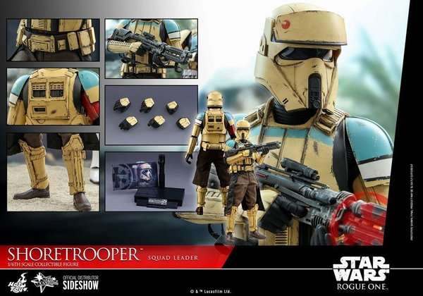 HOT TOYS STAR WARS SHORETROOPER SQUAD LEADER (ROGUE ONE) 1/6  MMS592