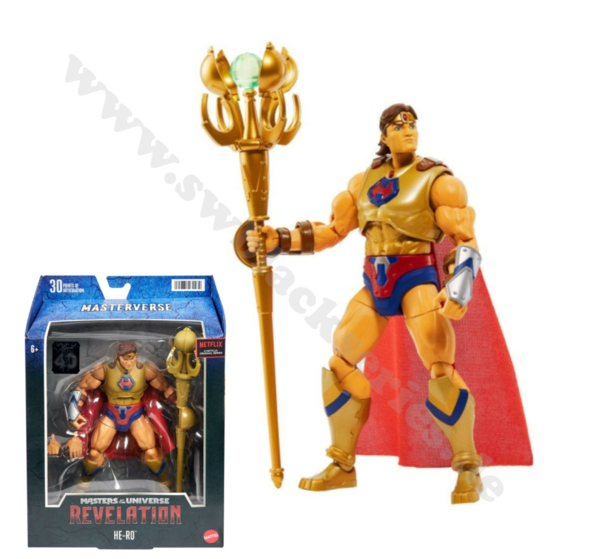 MASTERS OF THE UNIVERSE REVELATION HE-RO / EE EXCLUSIVE