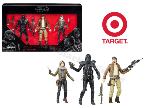 ROGUE ONE JEDHA 3-PACK 6" / TARGET EXCLUSIVE