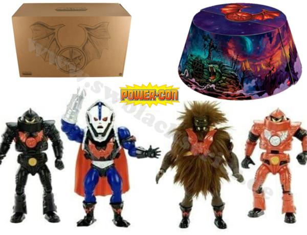 MASTERS OF THE UNIVERSE ORIGINS EVIL HORDE 4-PACK / POWER-CON EXCLUSIVE