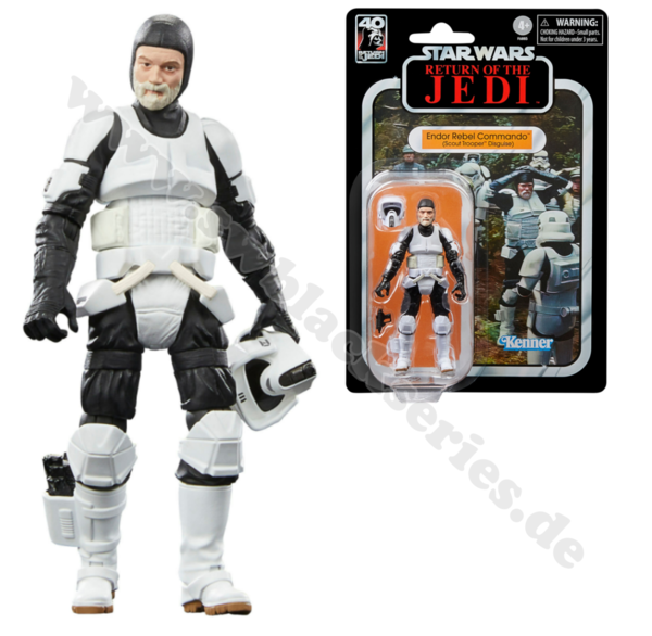 THE VINTAGE COLLECTION - ENDOR REBEL COMMANDO (SCOUT TROOPER DISGUISE) 3,75" VC272